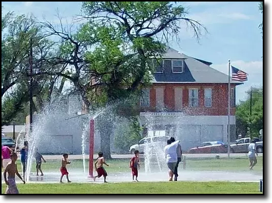 Ed Chavez Park Water Feature